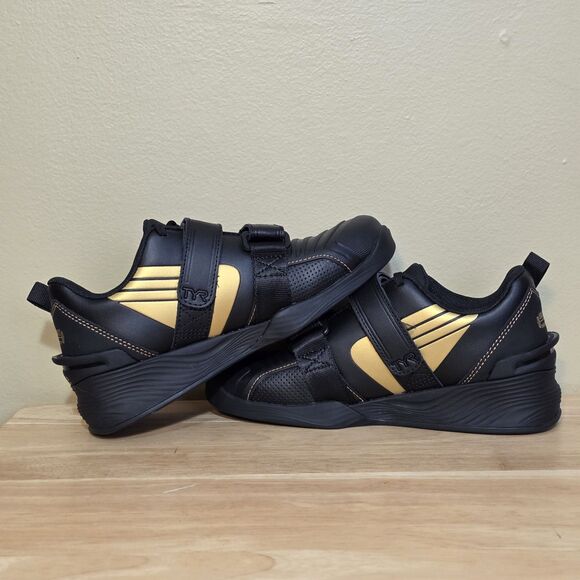 TYR L-2 Lifter Weightlifting Shoes Black Gold Women's Size 7 Men's Size 5.5 - Picture 4 of 7
